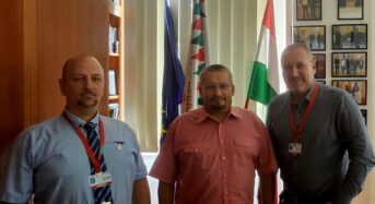 A Készenléti Rendőrség parancsnokánál jártunk