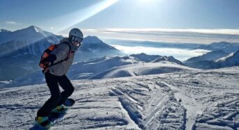 Sítábor Franciaországban