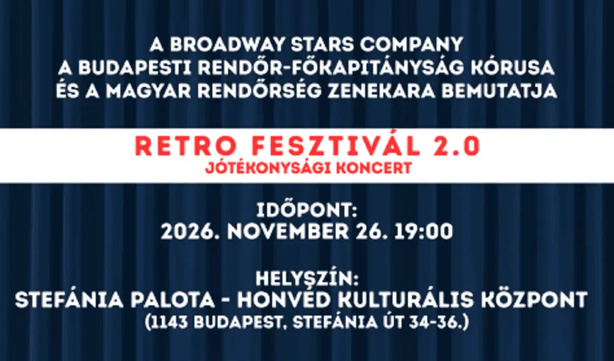 Retro Fesztivál 2.0 – Jótékonysági koncert